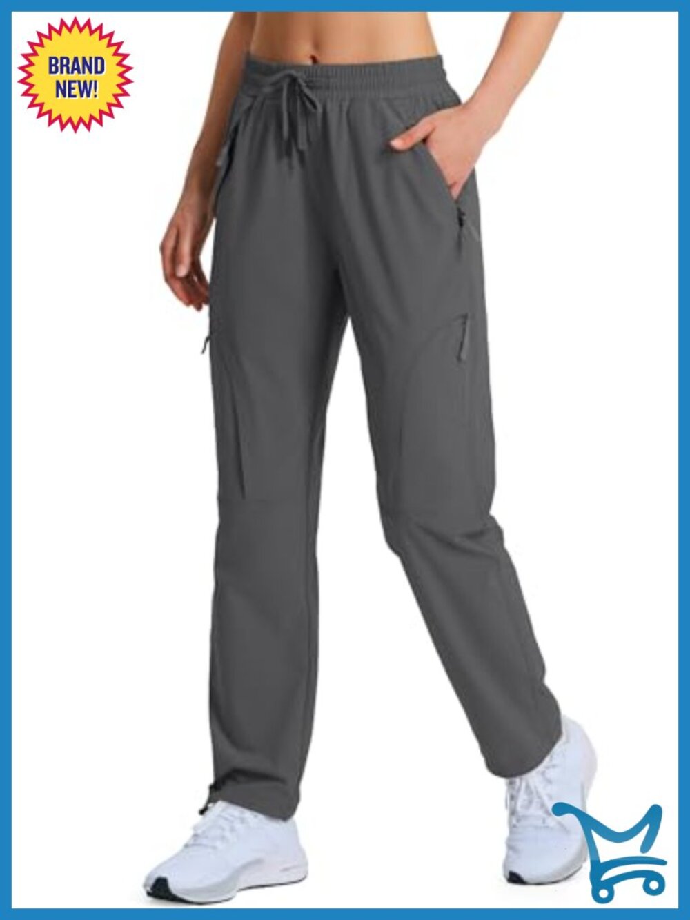 Lightweight Quick Dry Hiking Cargo Pants with Zipper Pockets